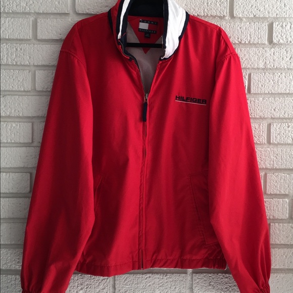 Vintage Tommy Hilfiger Jacket Coat Color Block - Picture 3 of 8